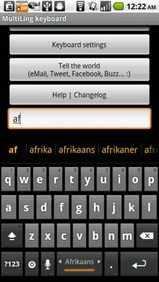 MK.Afrikaans android App screenshot 1